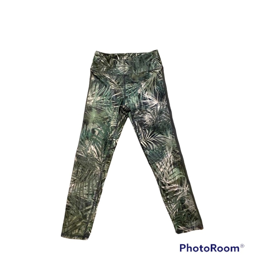 EVRC leaf palm leggings size small
